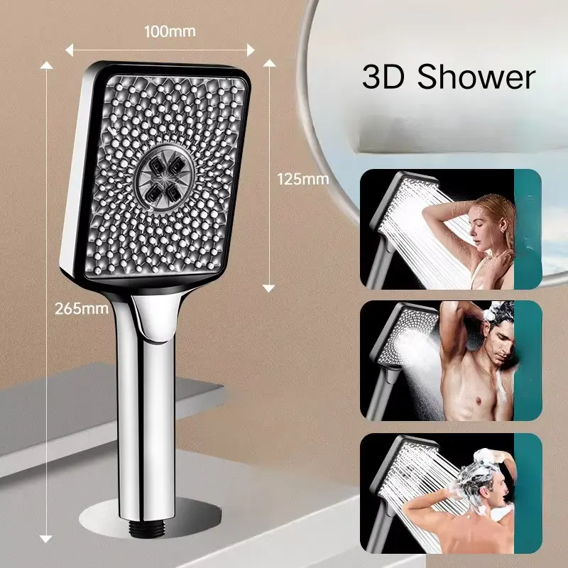 Vòi sen cầm tay 3D cải thiện trải nghiệm phòng tắm hiện đại như thế nào?