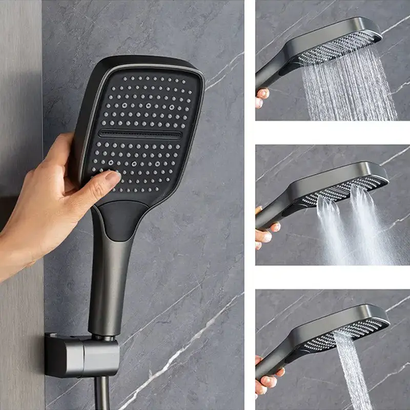 Nút 3 chức năng Chọn Đầu sen cầm tay hình vuông