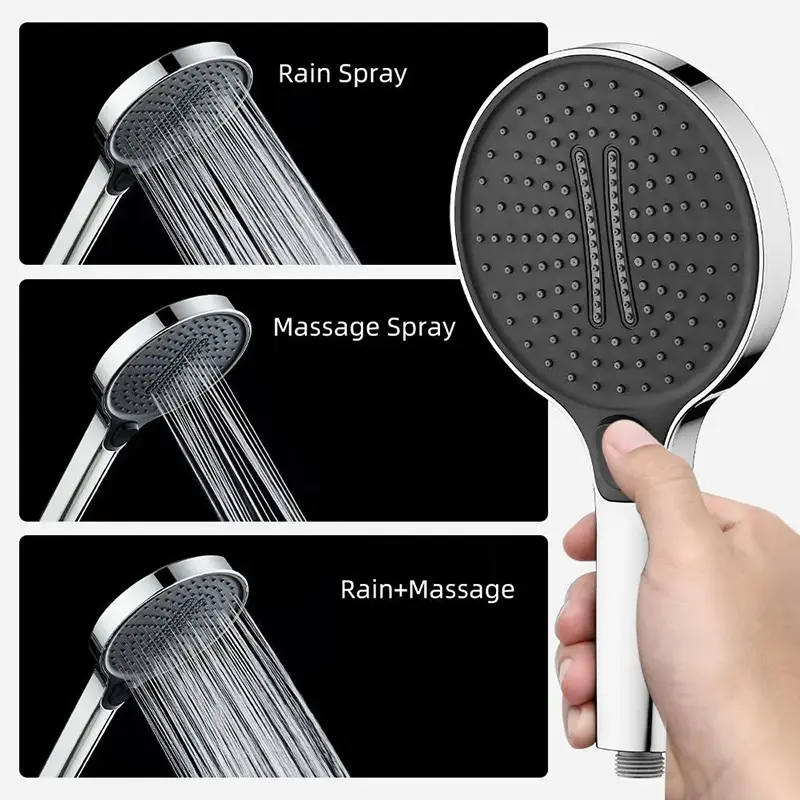 Đầu vòi hoa sen điều khiển bằng nút nhấn hiện đại